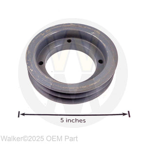 Walker Part # 6242 : CLUTCH PULLEY (4-1/2/3V)