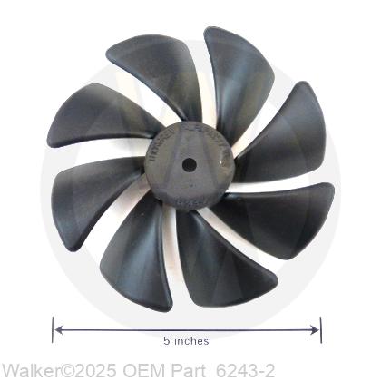 Walker Part # 6243-2 : HYDRO FAN, CCW