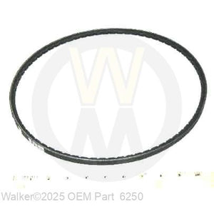 Walker Part # 6250 : DRIVE BELT FOR MT
