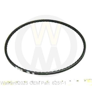 Walker Part # 6251-1 : DRIVE BELT (3VX385)