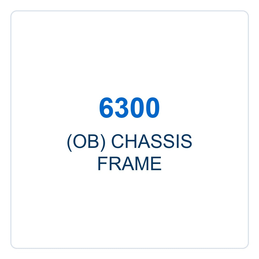Walker Part # 6300 : (OB) CHASSIS FRAME