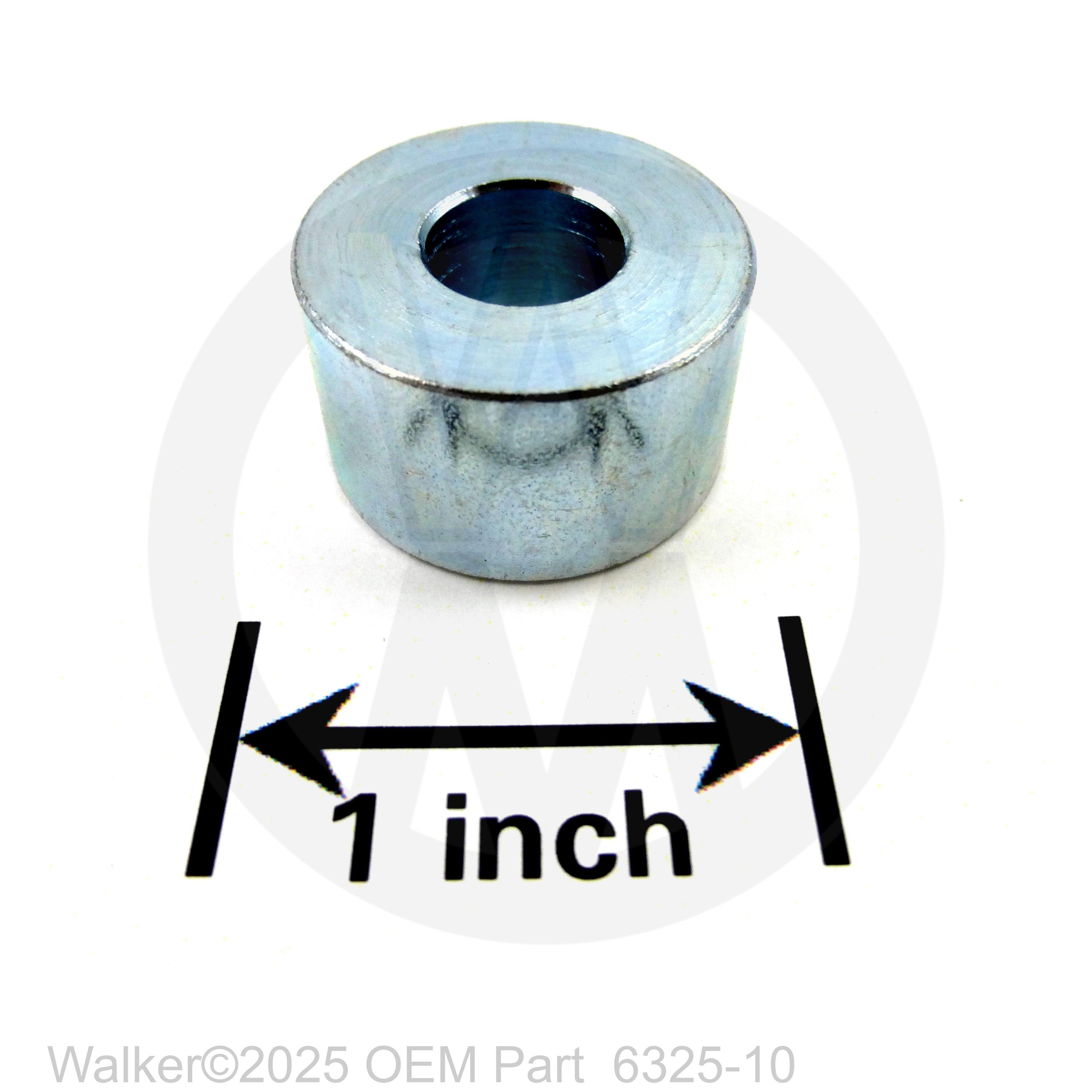 Walker Part # 6325-10 : Spacer/Stop 3/8x7/8x1/2