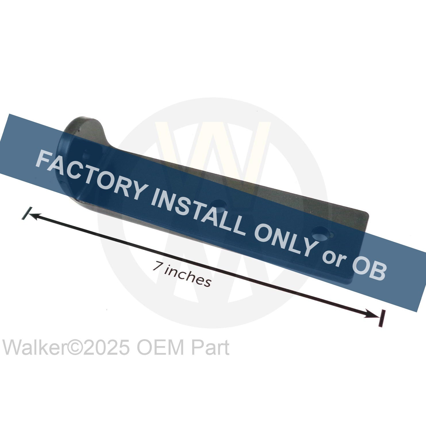 Walker Part # 6342-7 : Catcher Bumper Mount