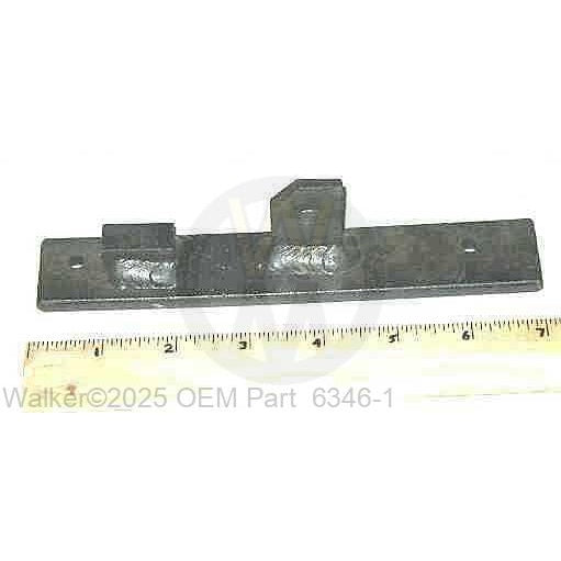 Walker Part # 6346-1 : PTO BELT TIGHTENER MOUNT/GHS
