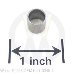 Walker Part # 6349-1 : Sleeve .3150x.375x3/8
