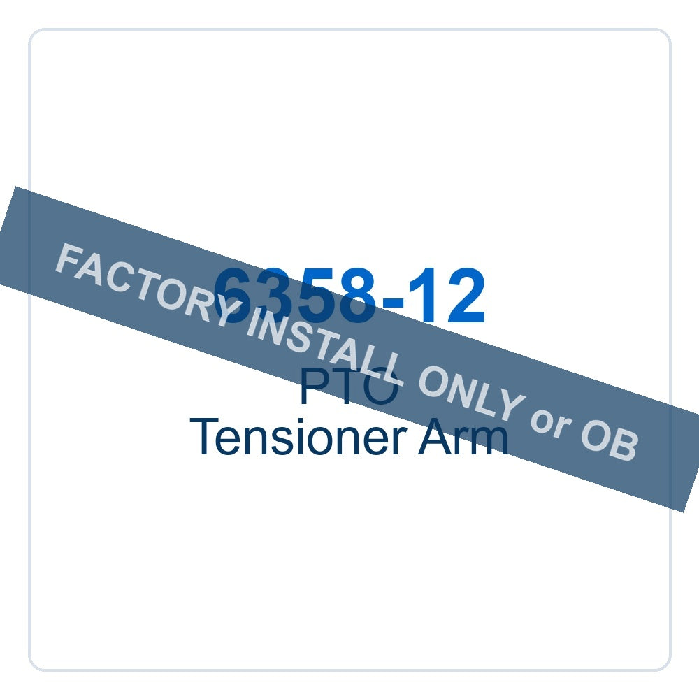 Walker Part # 6358-12 : PTO Tensioner Arm