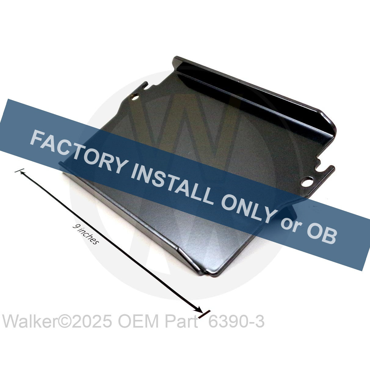 Walker Part # 6390-3 : Battery Pan/MS18