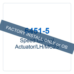 Walker Part # 6451-5 : Speed Control Actuator/LH/MC23