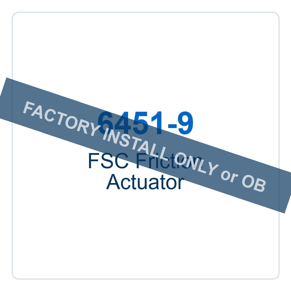 Walker Part # 6451-9 : FSC Friction Actuator