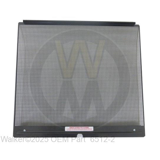 Walker Part # 6512-2 : (NR) Rmvbl Screen (3/16 Hole)