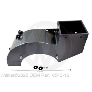 Walker Part # 6543-16 : Blower Weldment/Top (MC23i)