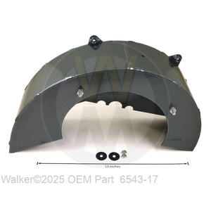 Walker Part # 6543-17 : Blower Weldment/Bottom (MC23i)
