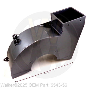 Walker Part # 6543-56 : Blower Weldment/Top (MC23i)