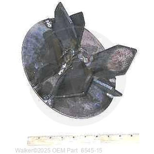 Walker Part # 6545-15 : (NR)CASE HARDENED BLOWER WHEEL (10')