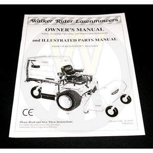 Walker Part # 6600-2 : OWNERS MANUAL PERF