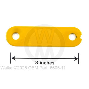 Walker Part # 6605-11 : Backing Plate