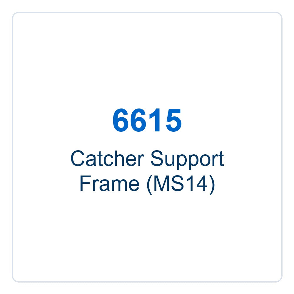Walker Part # 6615 : Catcher Support Frame (MS14)