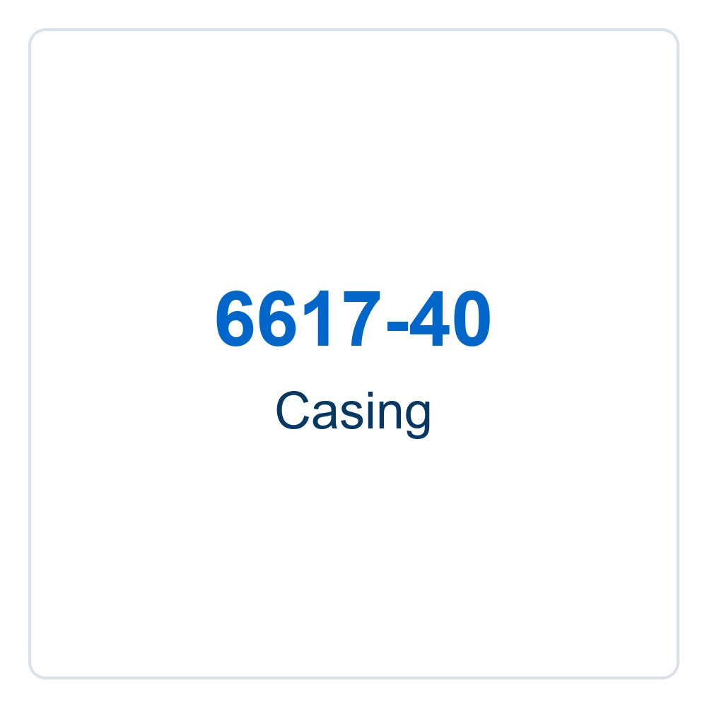 Walker Part # 6617-40 : Casing