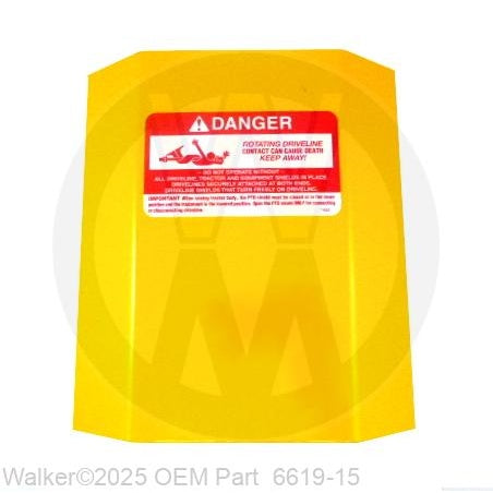 Walker Part # 6619-15 : PTO Shield
