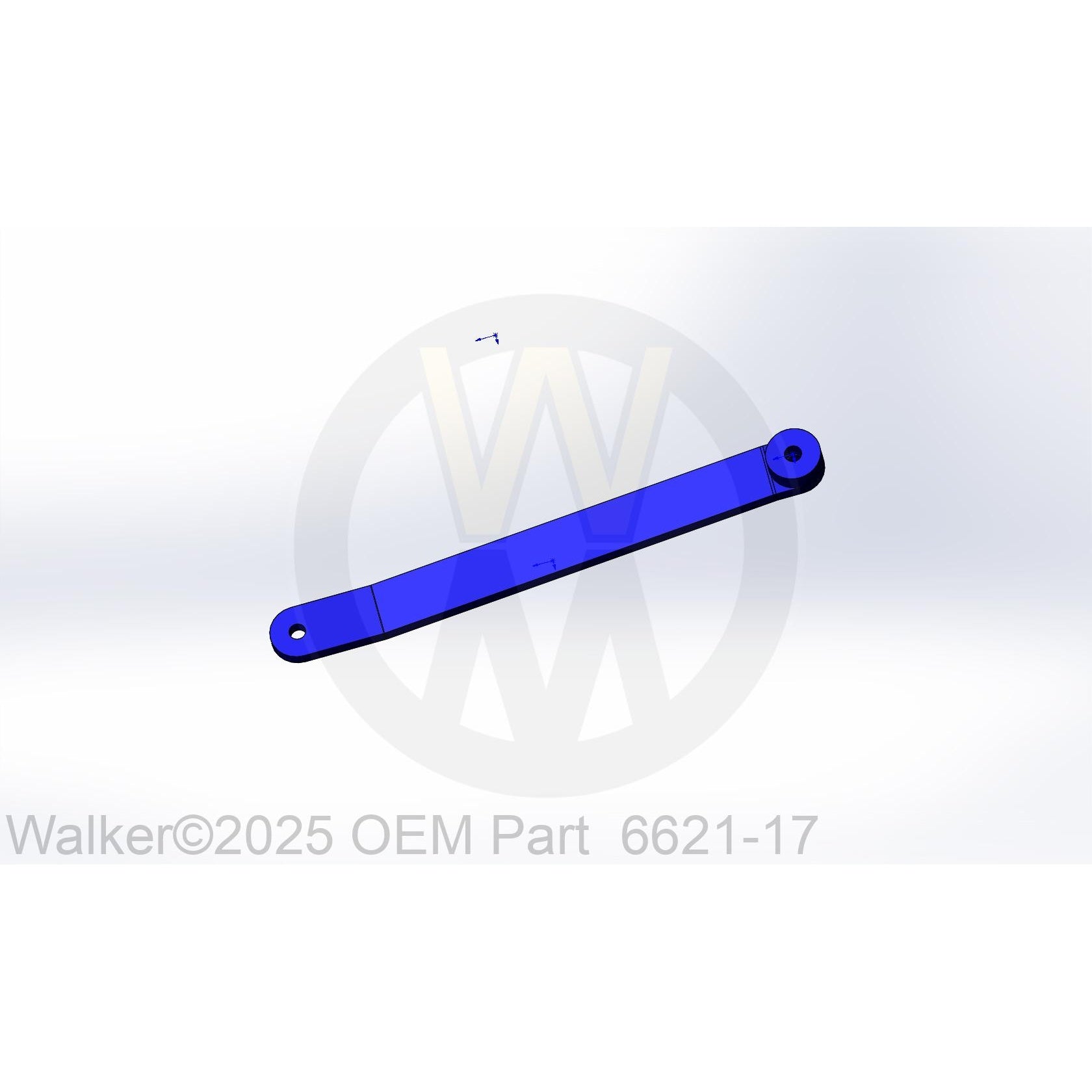 Walker Part # 6621-17 : (NR) Chassis Support Strap /MB27i