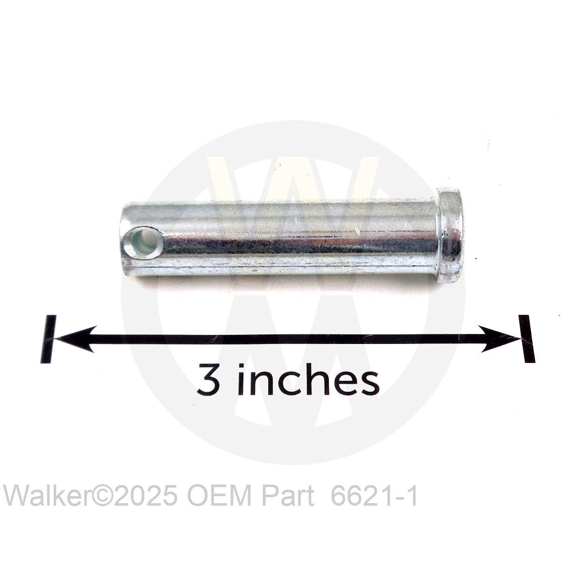 Walker Part # 6621-1 : CLEVIS PIN (1/2x2)