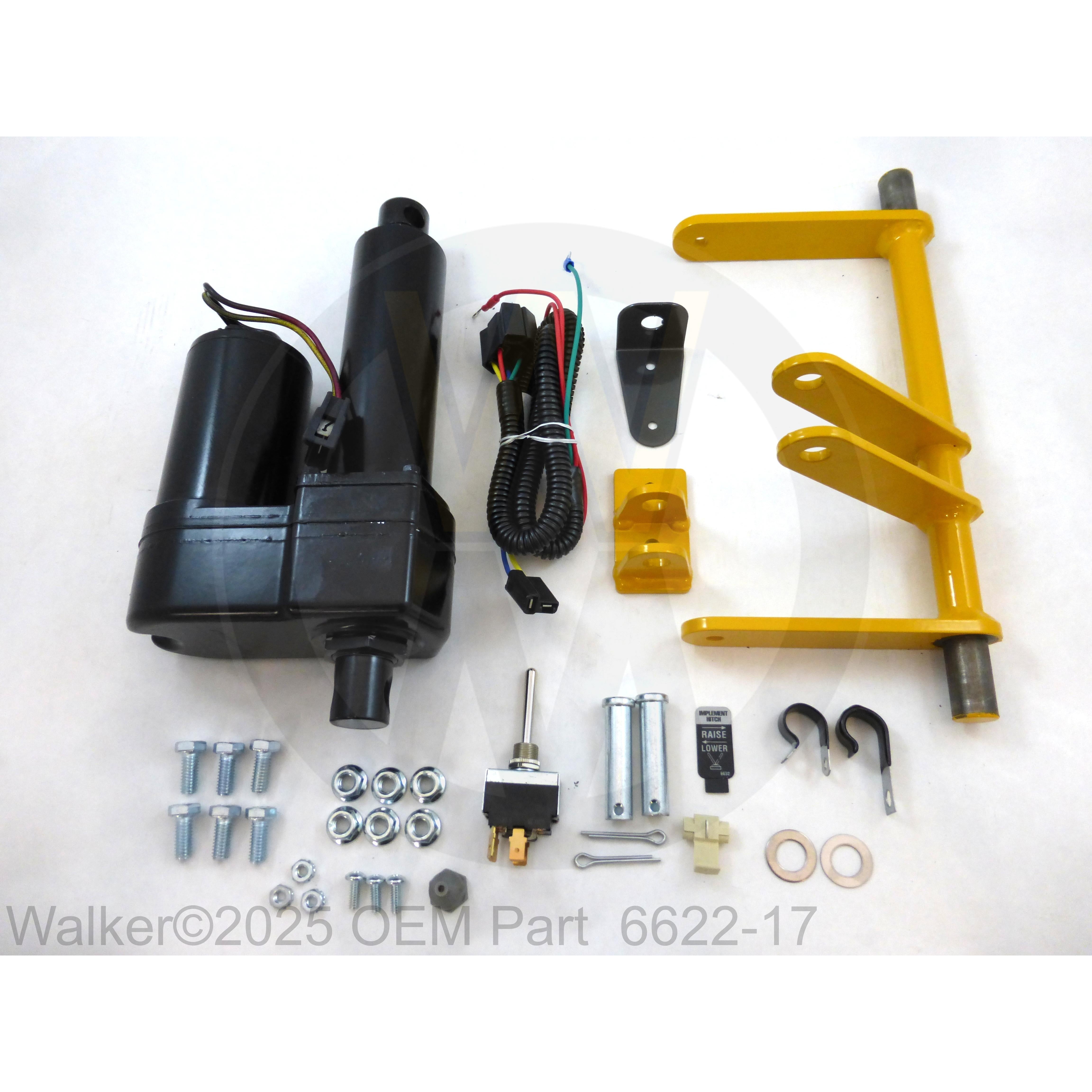 Walker Part # 6622-17 : Dozer Blade Power Lift Kit (for A32)