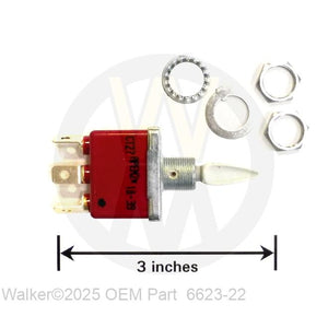 Walker Part # 6623-22 : Toggle Switch/SP