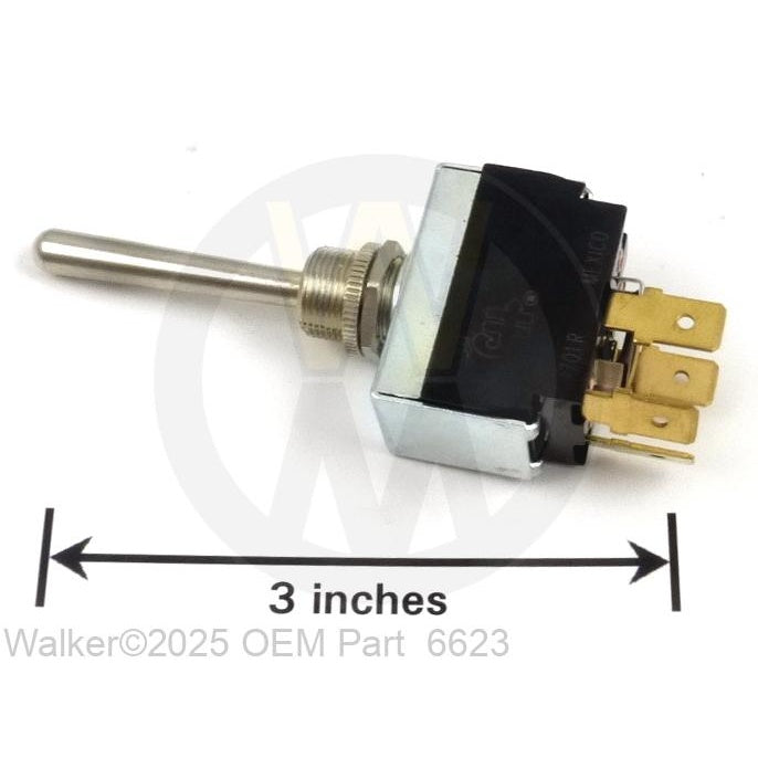 Walker Part # 6623 : TOGGLE SWITCH