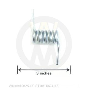 Walker Part # 6624-12 : Torsion Spring
