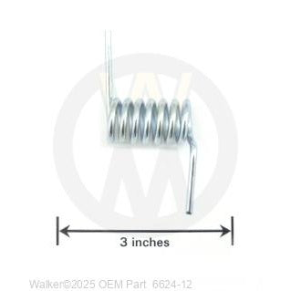 Walker Part # 6624-12 : Torsion Spring