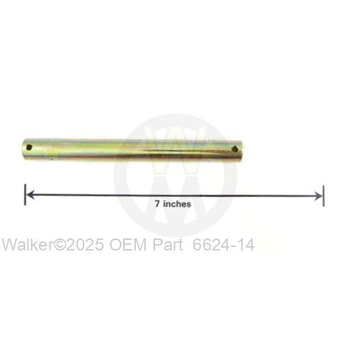Walker Part # 6624-14 : Pivot Shaft 4-7/8