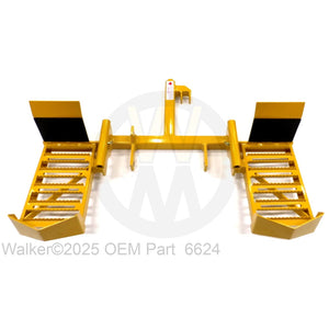 Walker Part # 6624 : MOUNTING FRAME ASSEMBLY