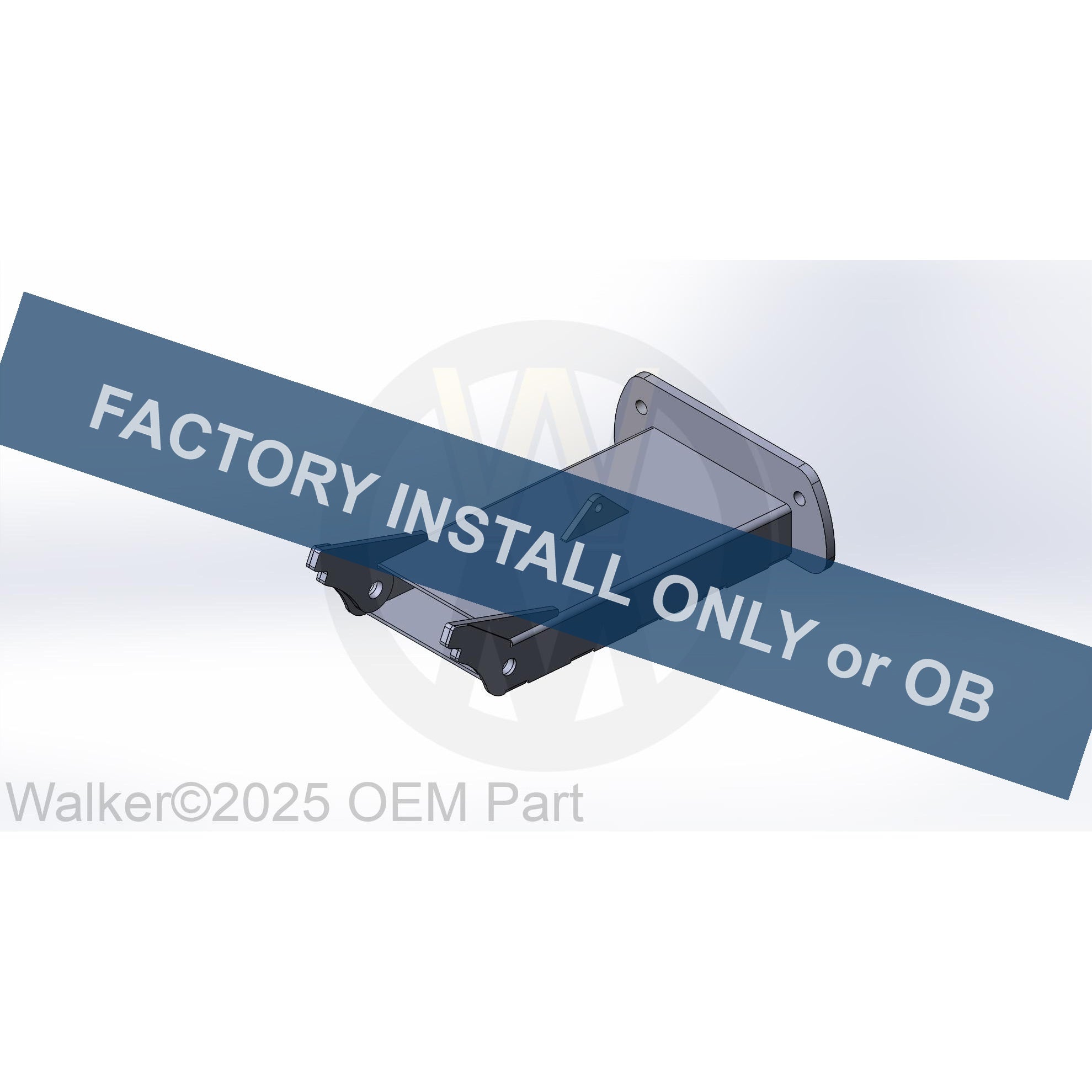 Walker Part # 6627-12 : Tongue Weldment
