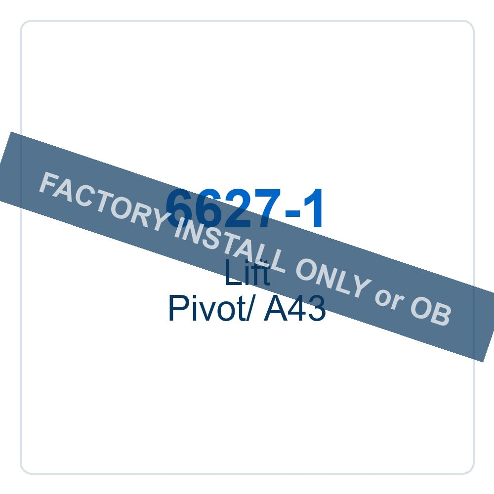 Walker Part # 6627-1 : Lift Pivot/ A43