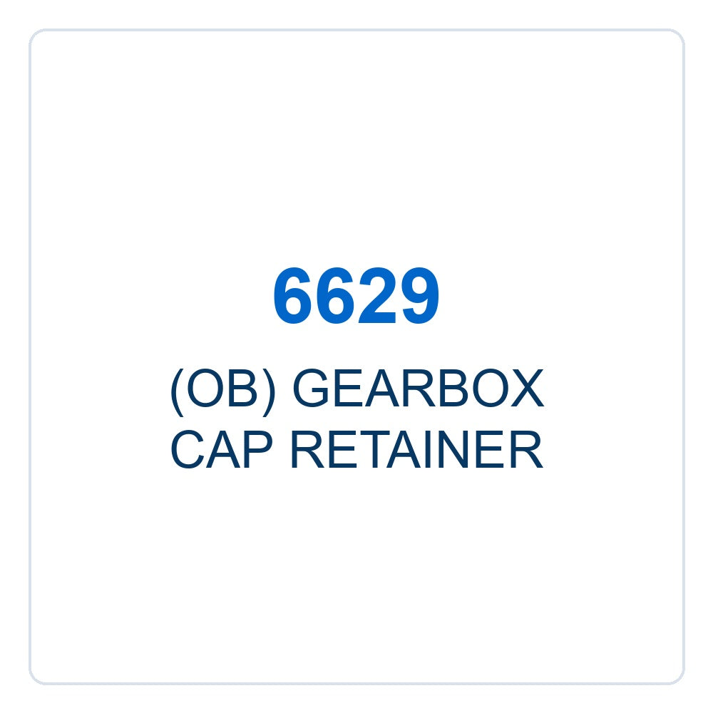 Walker Part # 6629 : (OB) GEARBOX CAP RETAINER