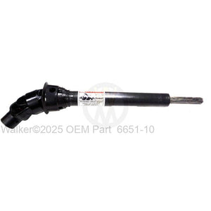 Walker Part # 6651-10 : CV U-JOINT SHAFT ASSEMBLY/SPLINE