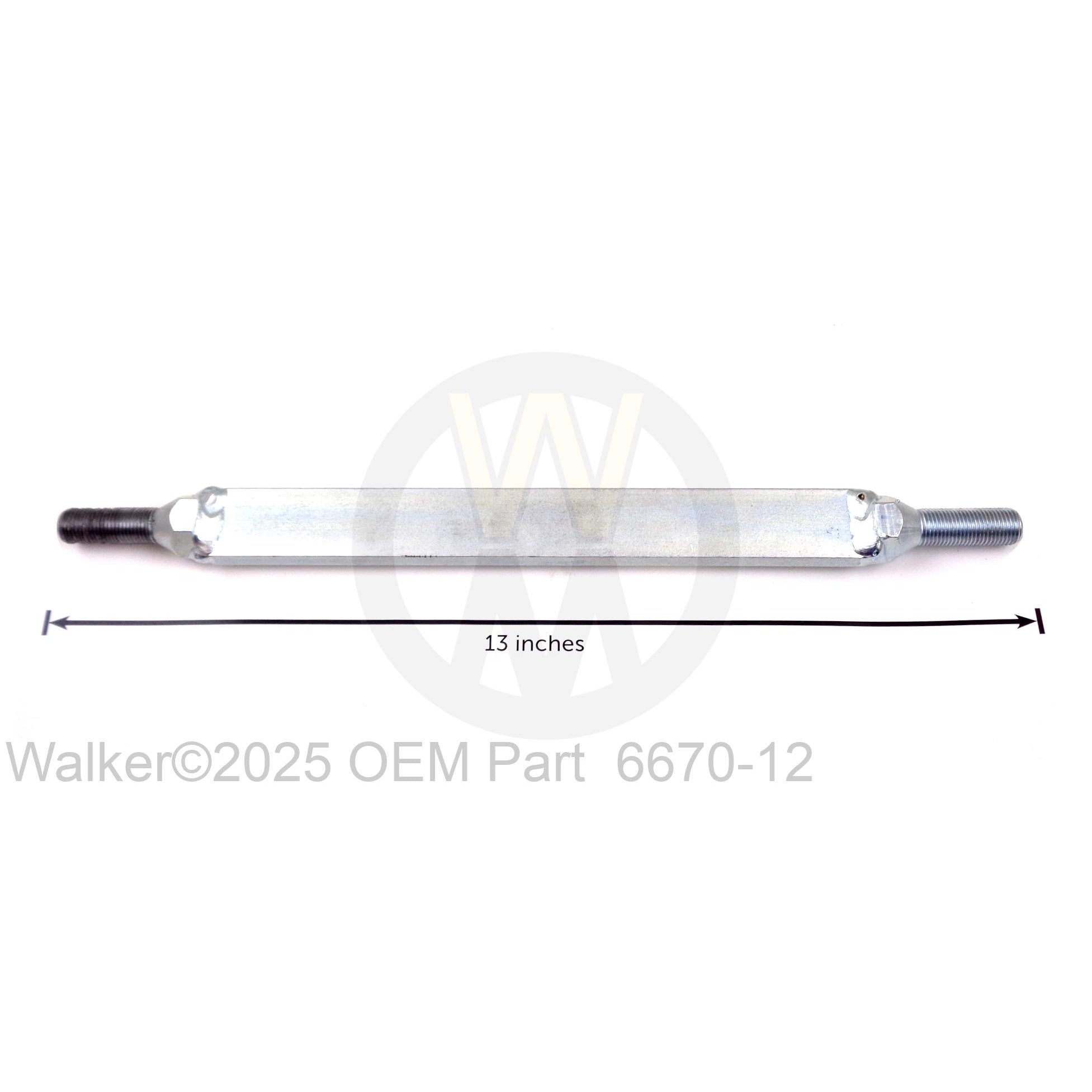 Walker Part # 6670-12 : PARALLEL BAR