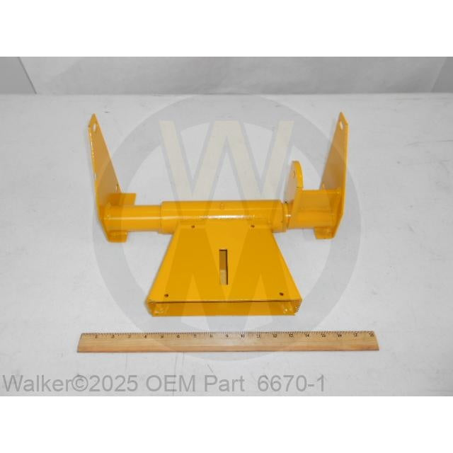 Walker Part # 6670-1 : SNOWBLOWER MOUNT ASSY (F)