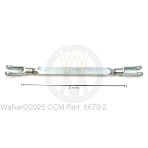 Walker Part # 6670-2 : PARALLEL BAR ASSEMBLY