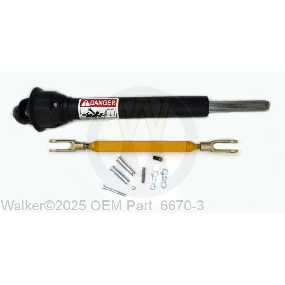 Walker Part # 6670-3 : *SnowBlower U-Jnt Kit/42