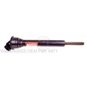Walker Part # 6671 : U-JOINT SHAFT ASSEMBLY/SQUARE