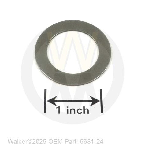 Walker Part # 6681-24 : SPACER WASHER