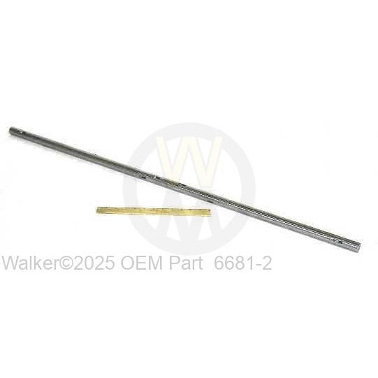 Walker Part # 6681-2 : (OB) TINE CRANK SHAFT