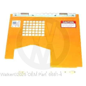 Walker Part # 6681-4 : REAR COVER/RH