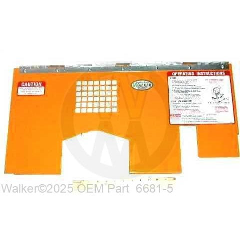 Walker Part # 6681-5 : REAR COVER/LH