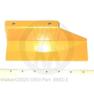 Walker Part # 6683-3 : HEEL PLATE/LH BOLT ON