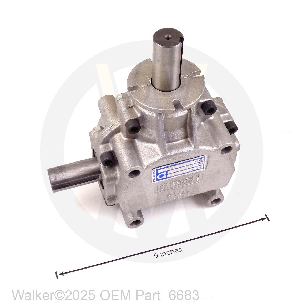 Walker Part # 6683 : PTO GEARBOX