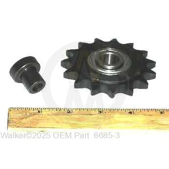 Walker Part # 6685-3 : (DS) Idler Sprocket
