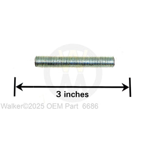 Walker Part # 6686 : TRANSPORT PIVOT TIE ROD