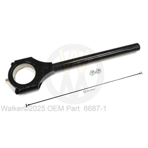 Walker Part # 6687-1 : Keyed Tine Rod & Cap